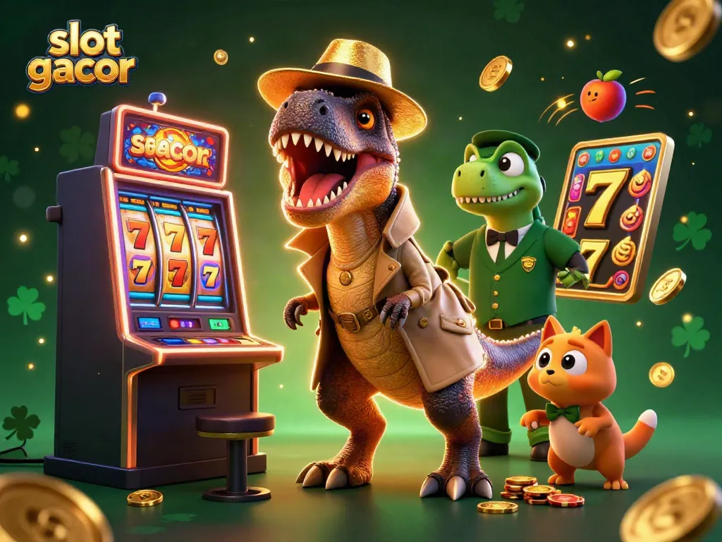 Menangkan slot gacor dengan gambar lucu dari velociraptor dan karakter unik lainnya di kasino